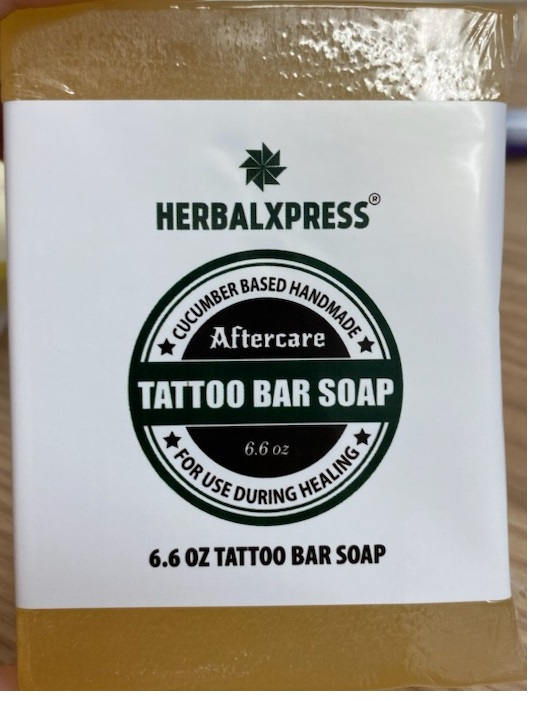 Herbalxpress Tattoo Aftercare Bar Soap