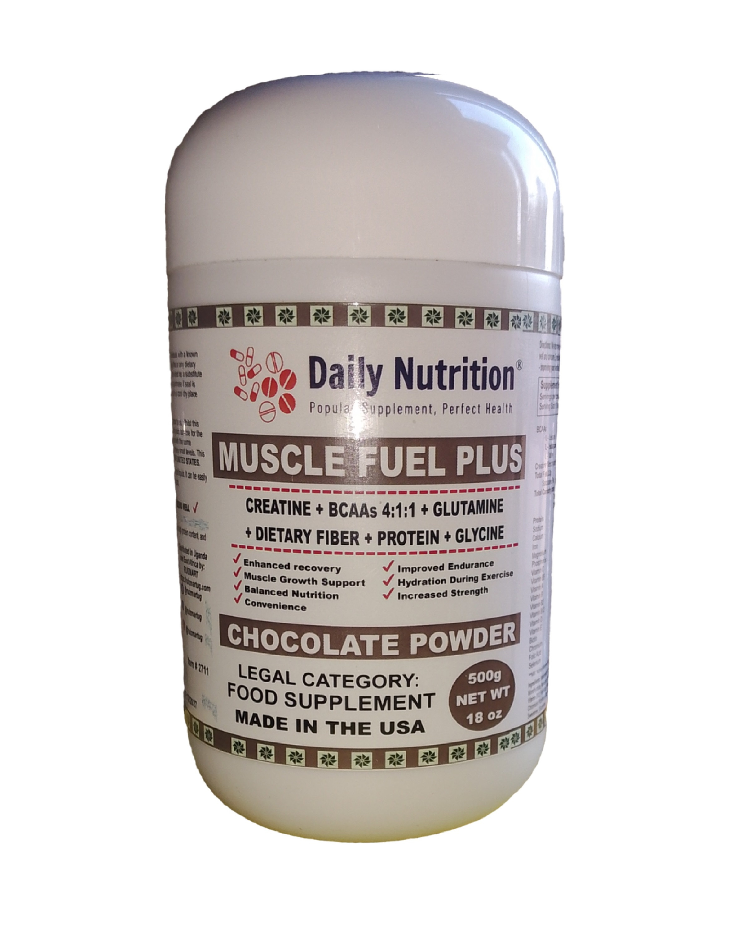 Daily Nutrrition Muscle Fuel Plus Powder