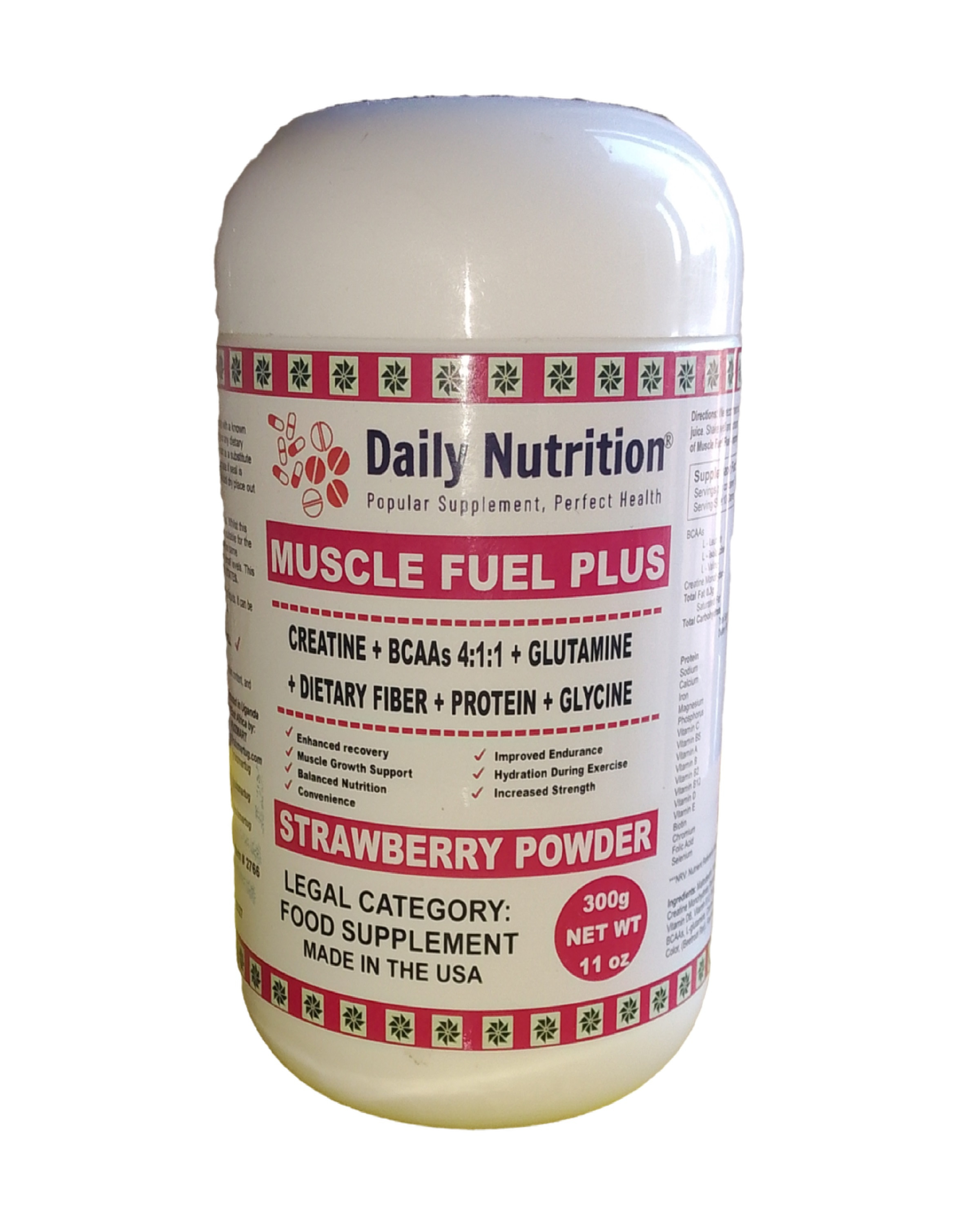 Daily Nutrrition Muscle Fuel Plus Powder