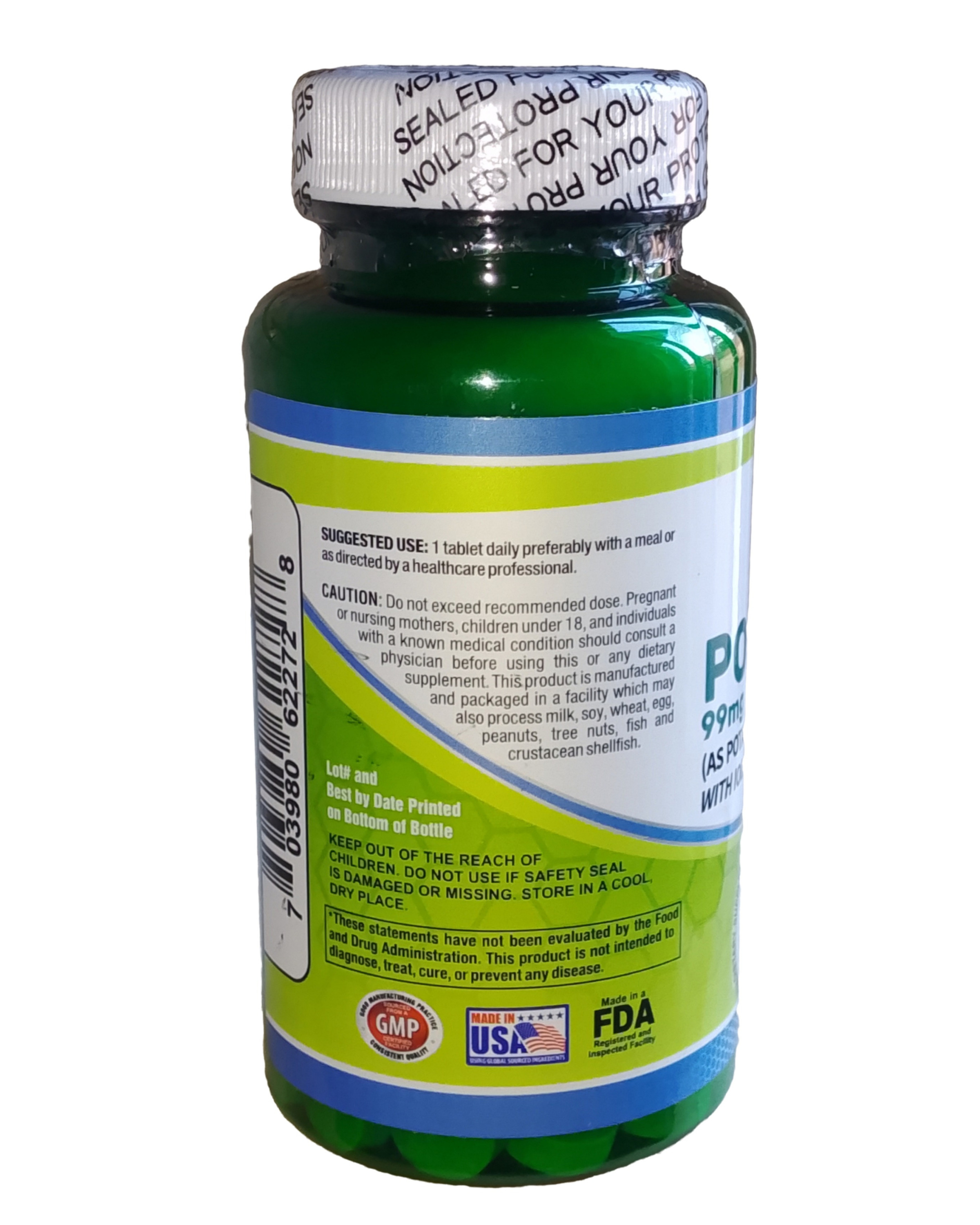 Herbalxpress Potassium Wellness Formula 99mg 