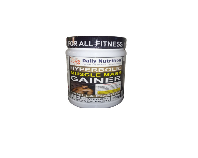Hyperbolic Muscle Mass Gainer Gainer - Vanilla 500g