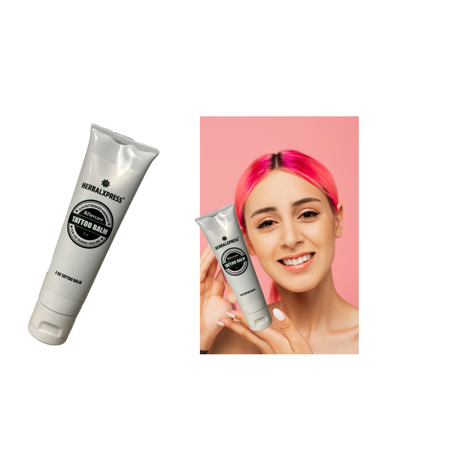 Herbalxpress Tattoo Aftercare Balm 2 oz