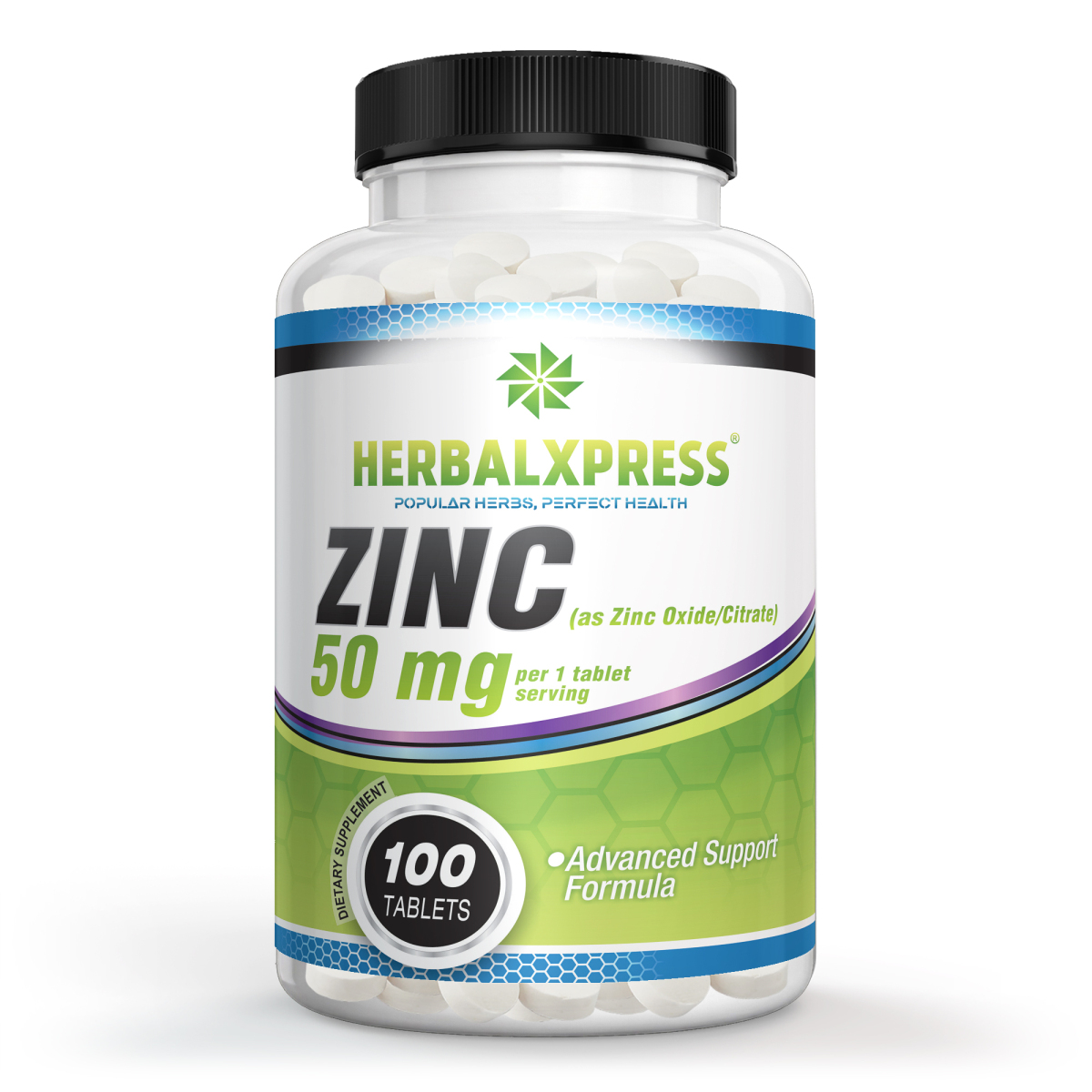 Herbalxpress Zinc 50mg Tablet (as zinc oxide / citrate)