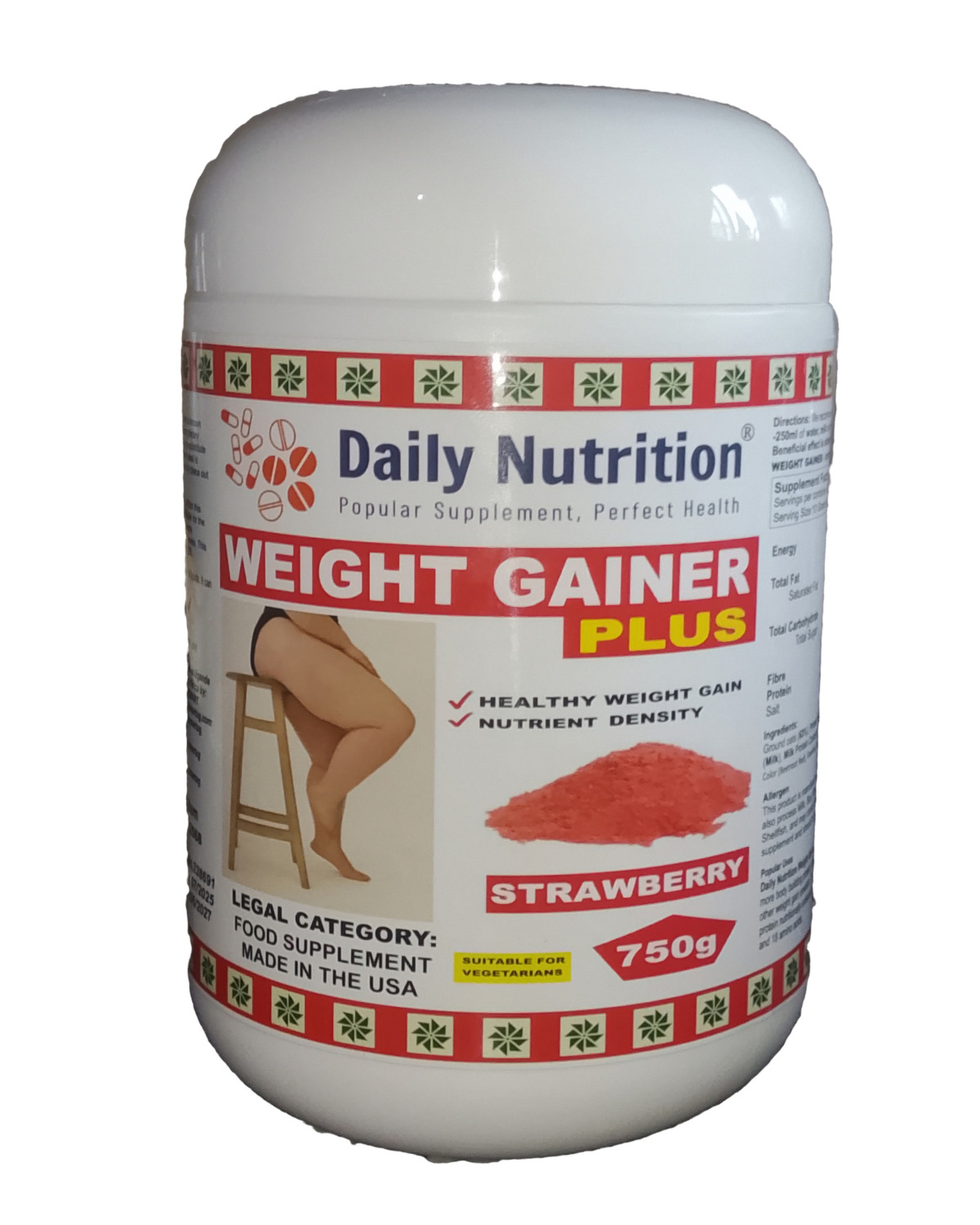 Weight Gainer Strawberry Flavour