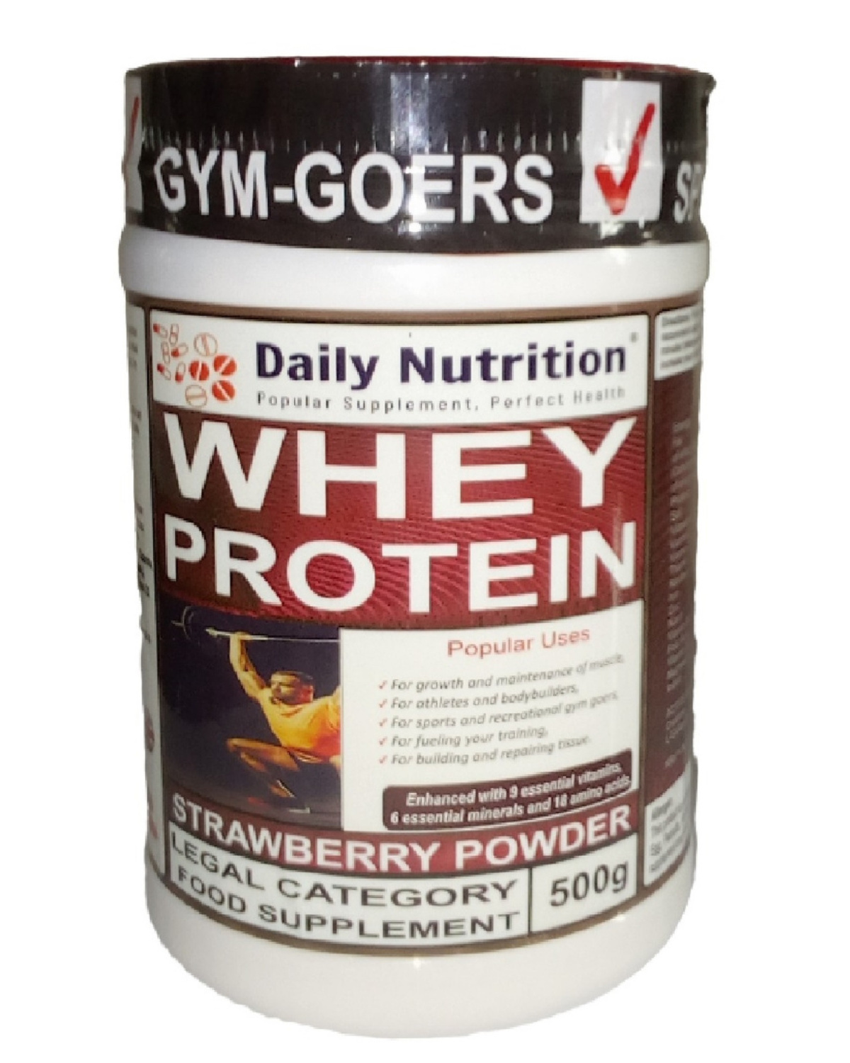 Whey Protein - Strawberry Flavour