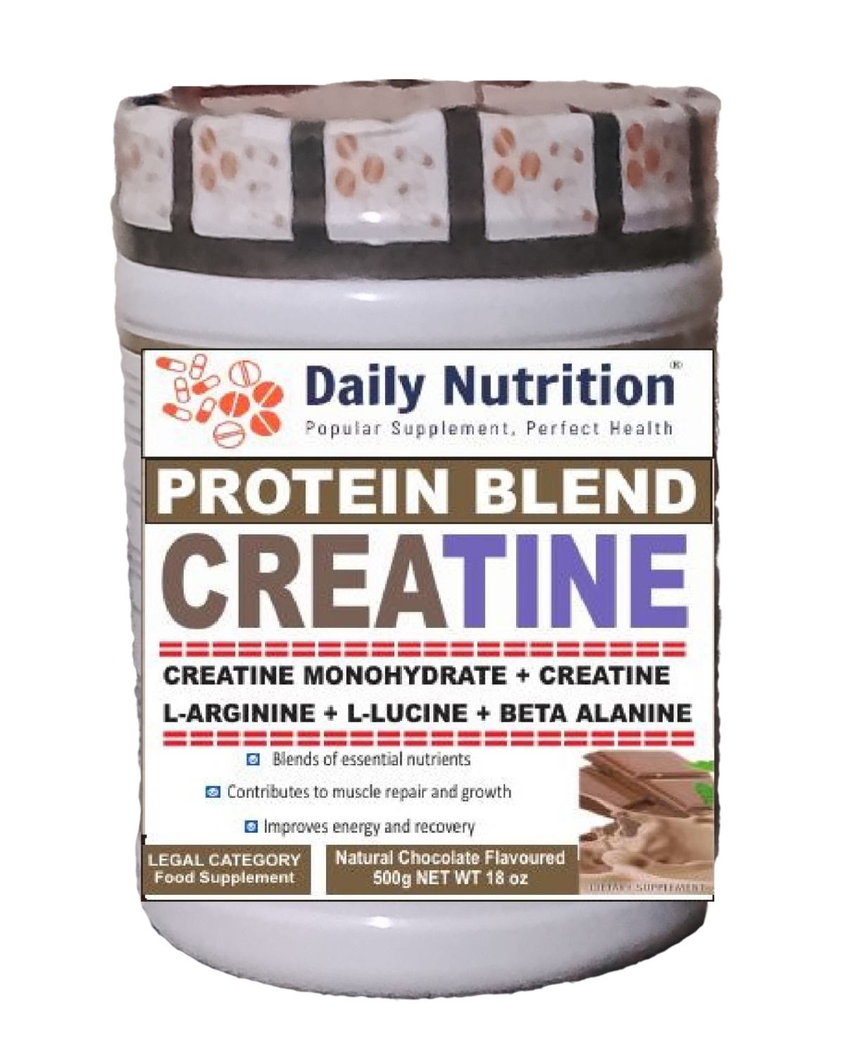 Protein Blend Creatine Chocolate Flavoured