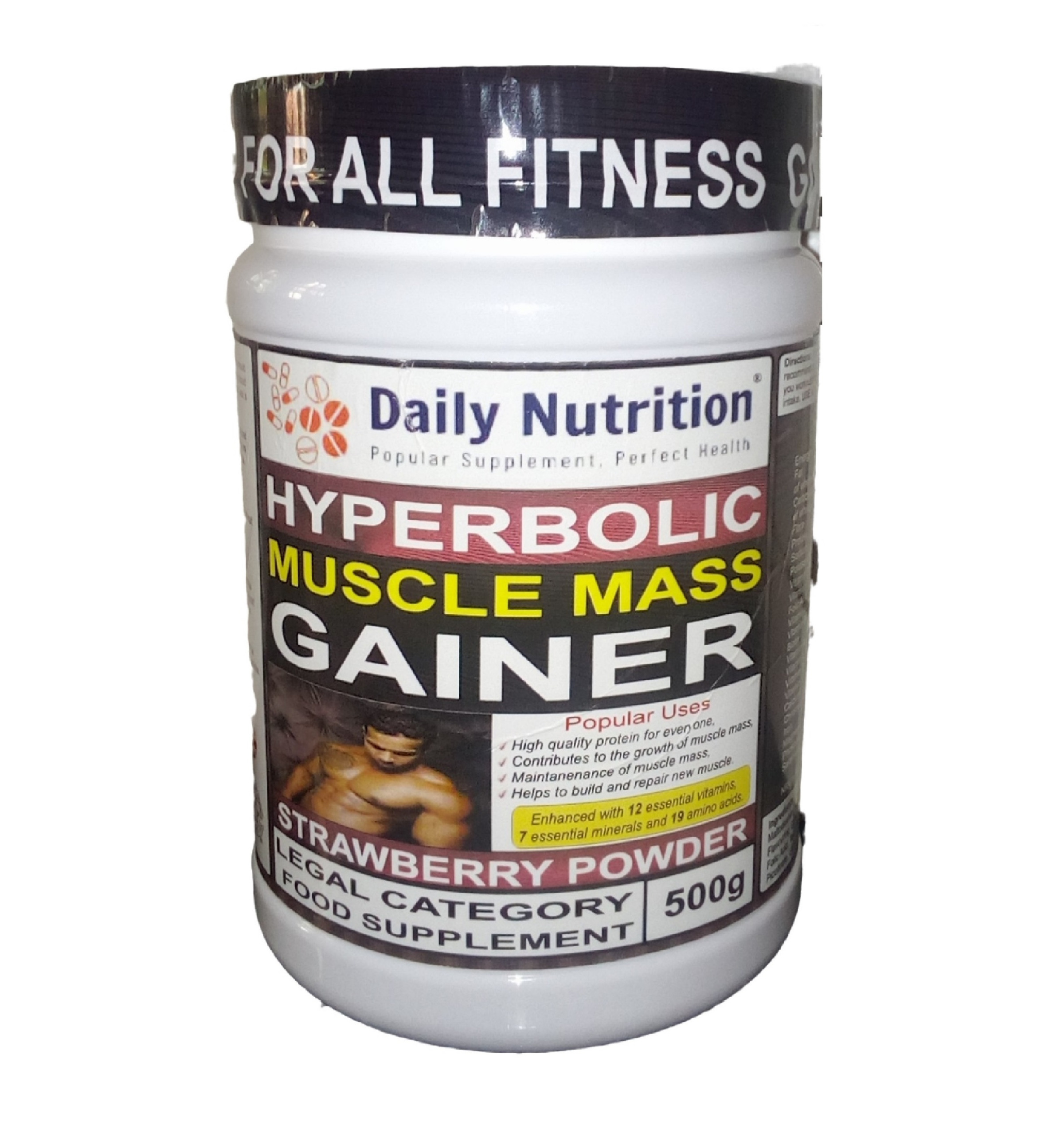 Daily Nutrrition Hyperbolic Mass Gainer 500g