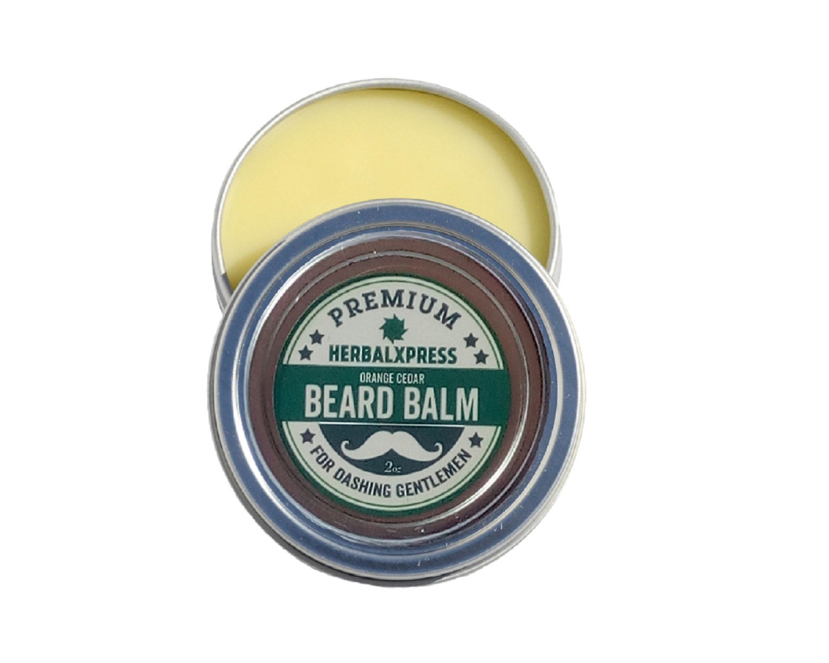 Premium Beard Balm Orange Cedar Scent
