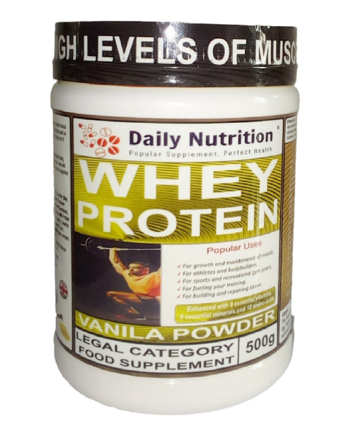 Whey Protein Powder 500g