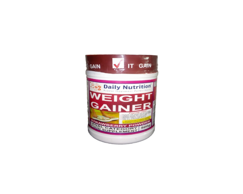Weight Gainer - Strawberry Powder 500g